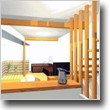 ３階建て住宅プラン：８．４９坪・木造軸組工法・コンクリート造