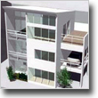 ３階建て住宅プラン：２０．７３坪・２Ｘ４枠組壁工法・三世帯住宅